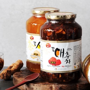 [5월특가상품] 벌꿀 HACCP인증 꿀대추차 1kg_초특가